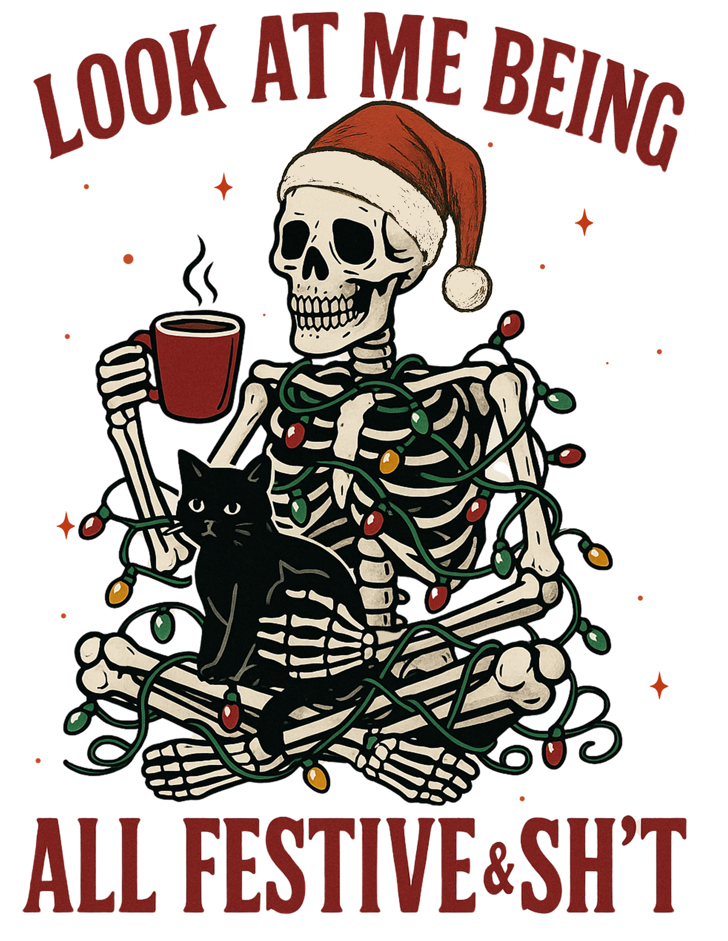 Festive Sh*t Skeleton