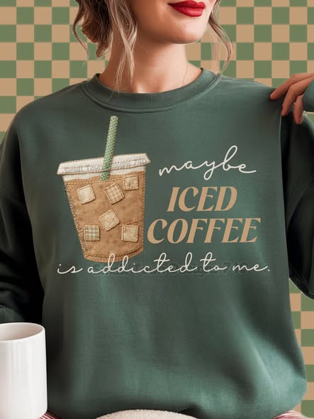 Maybe Iced Coffee is Addicted to Me