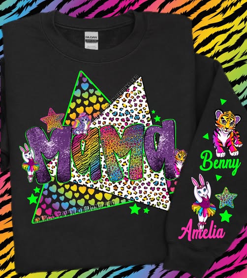 Mama 90s w/ kids