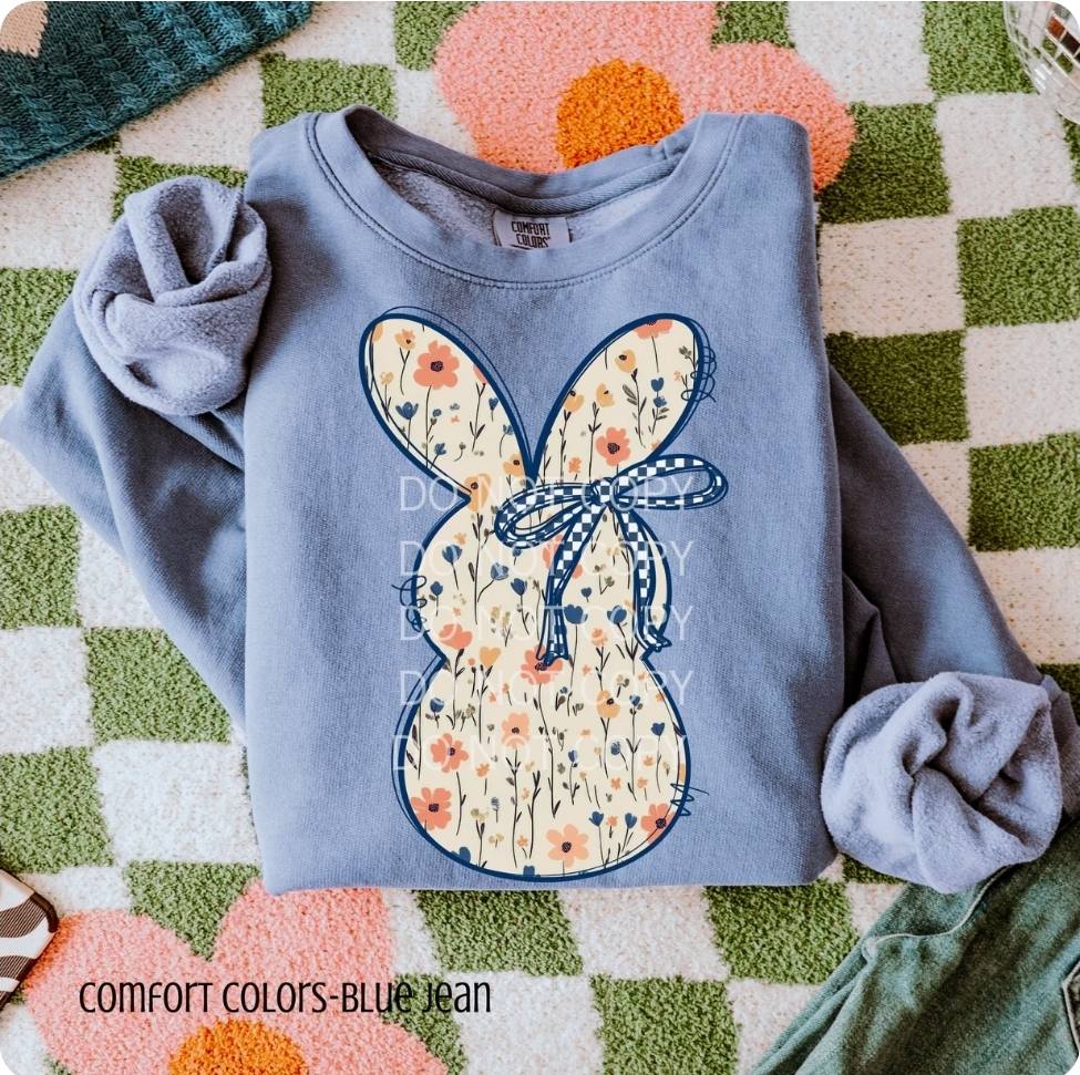 Floral Bunny (Light)