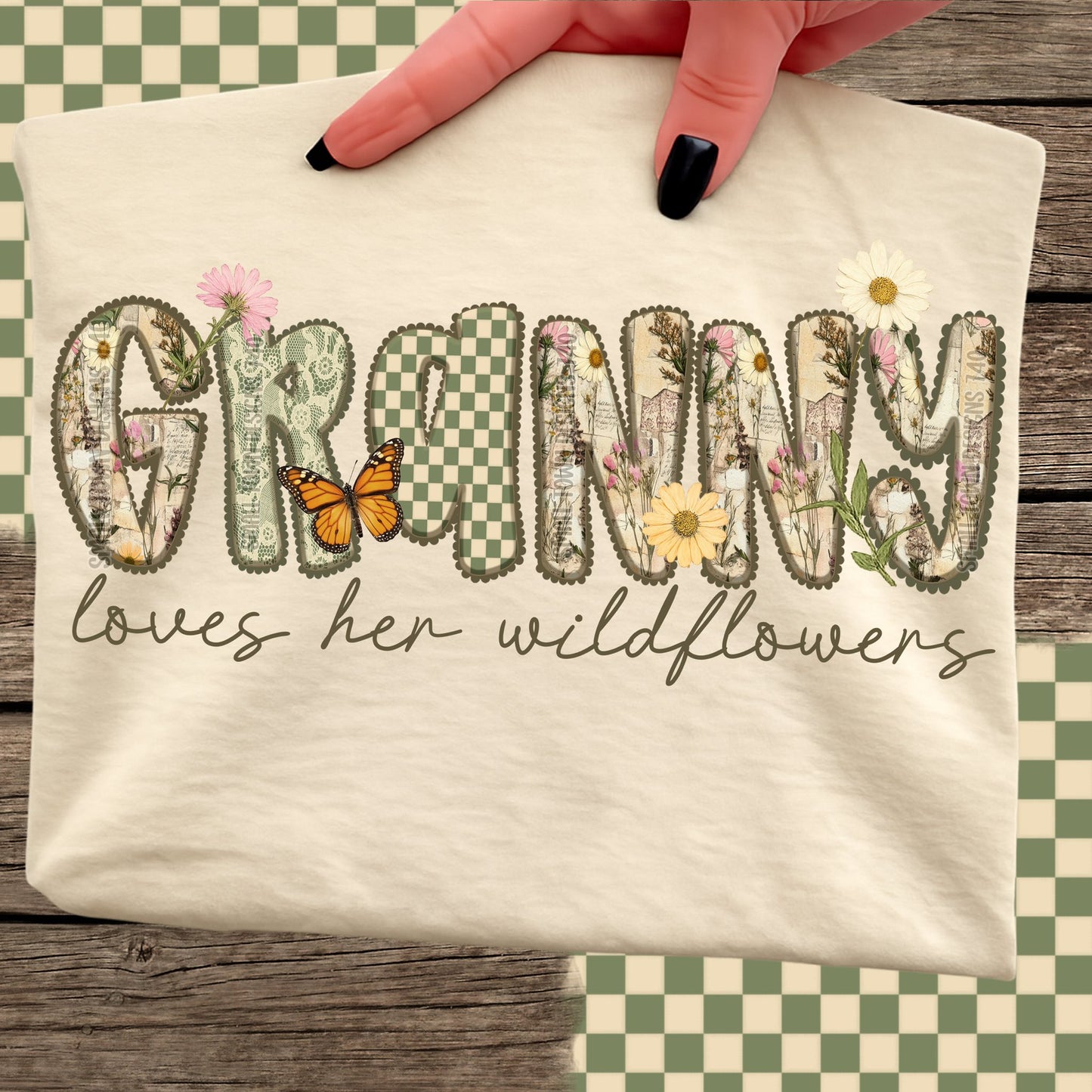 Granny Loves Her Wildflowers