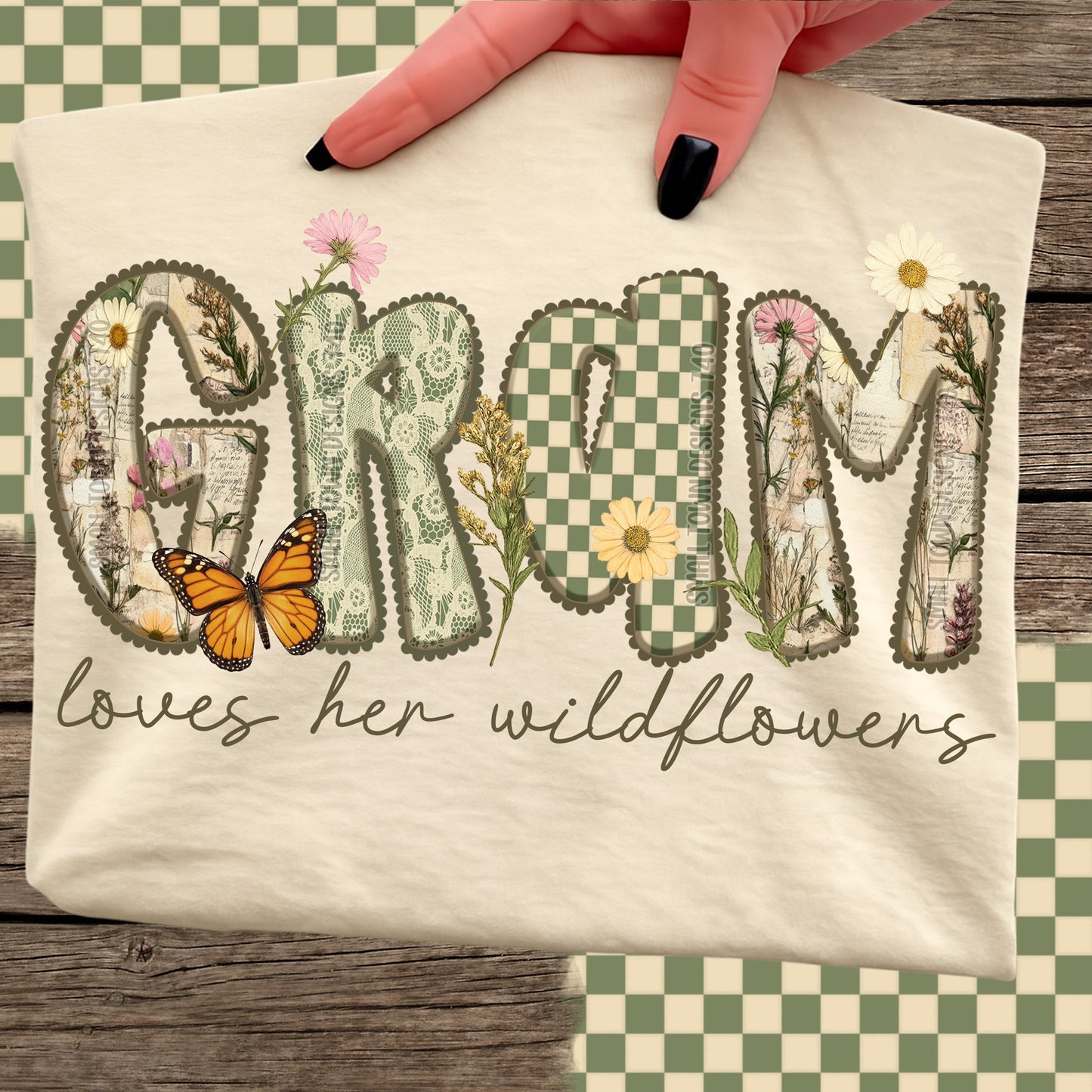 Gram Loves Her Wildflowers