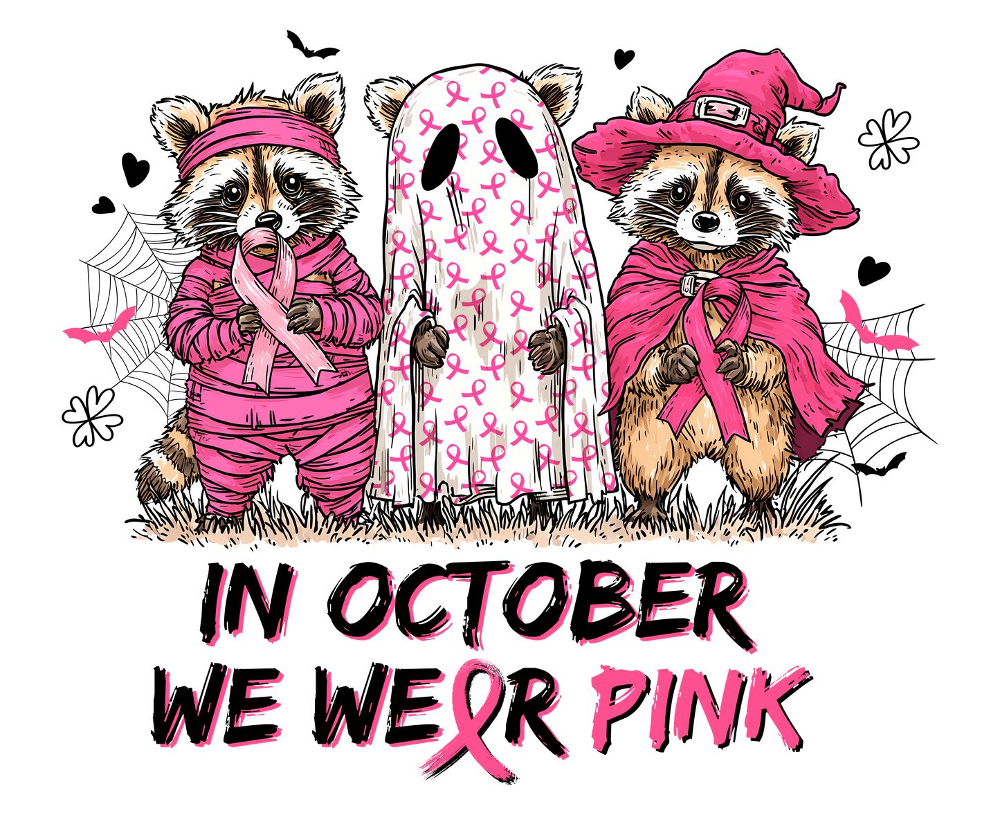 Wear Pink Racoon