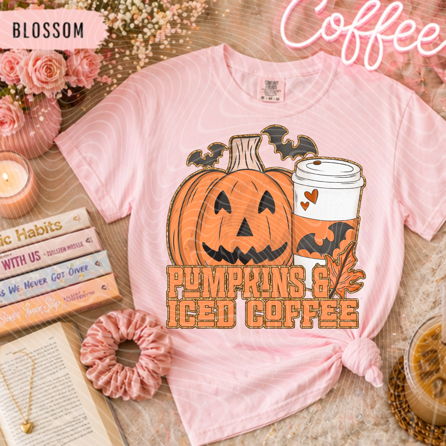 Pumpkins and Iced Coffee