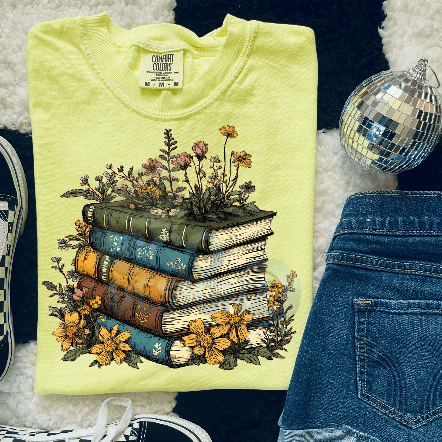 Books & Flowers
