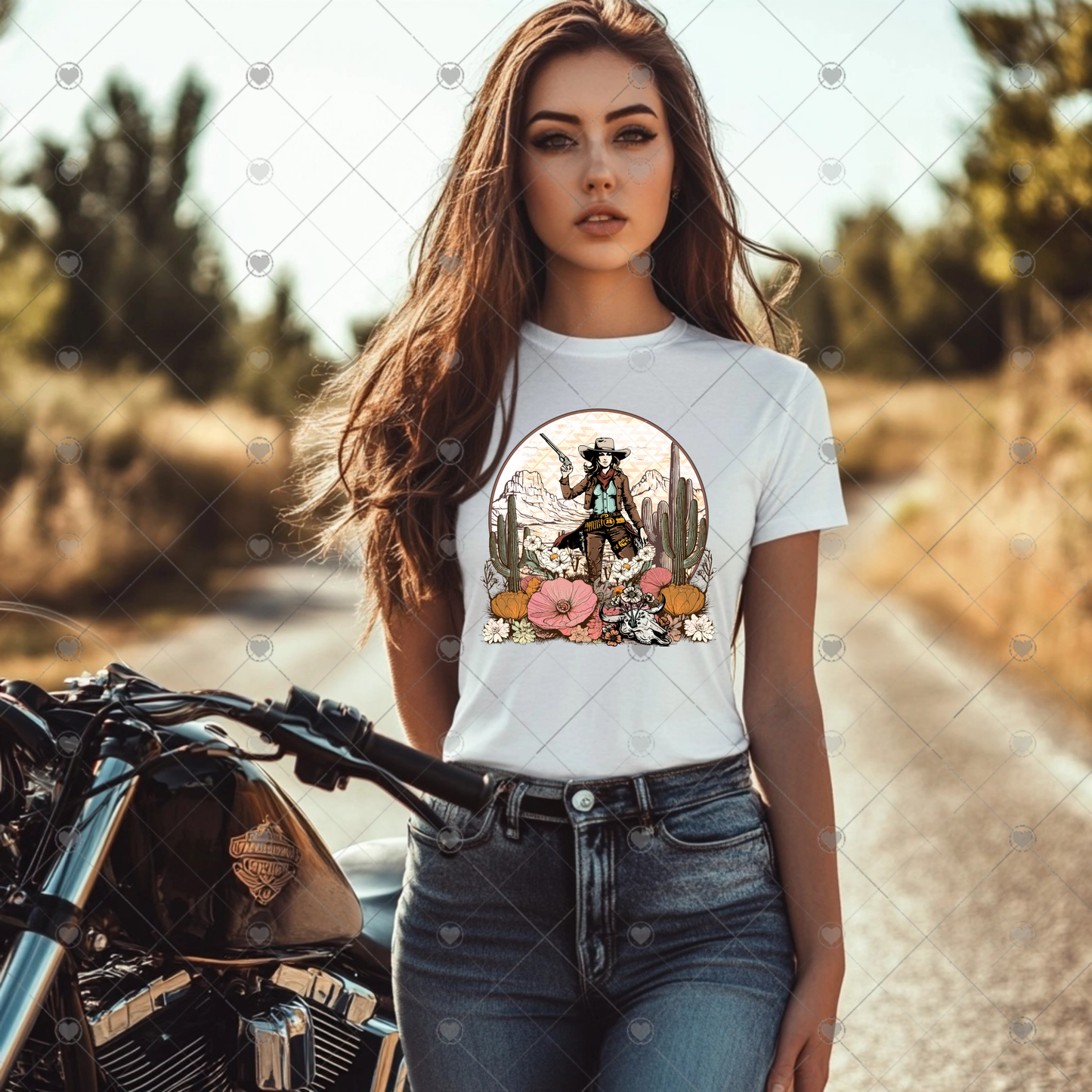 Cowgirl Floral