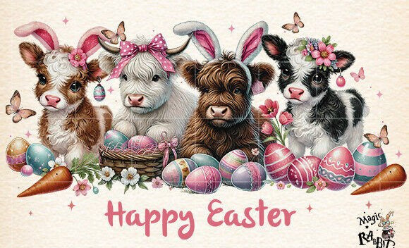 Easter Cow 2