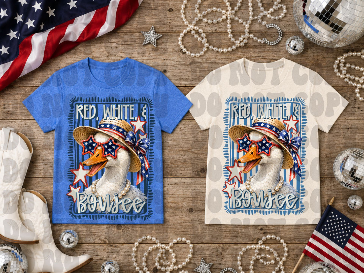Red White & Boujee Goose