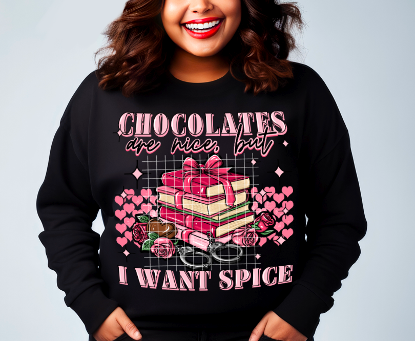 Chocolate Spice DTF Transfer