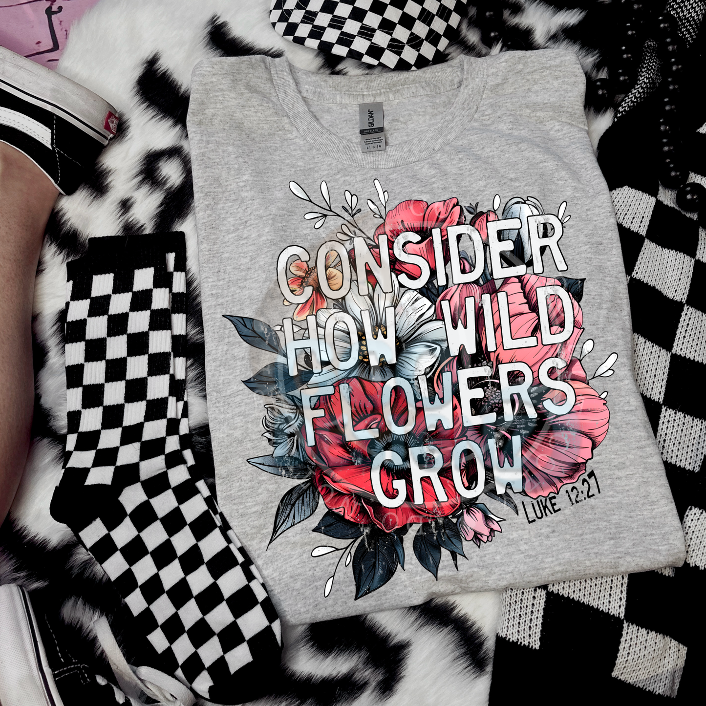 Consider How Wild Flowers Grow