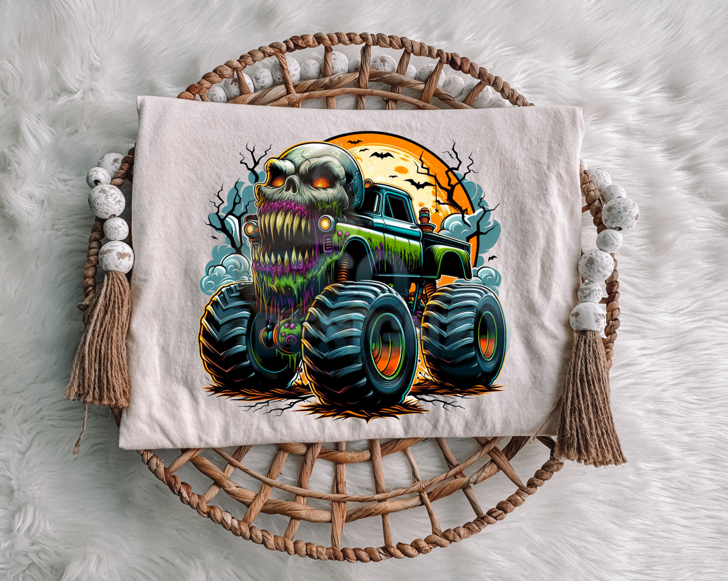 Creepy Skull Truck