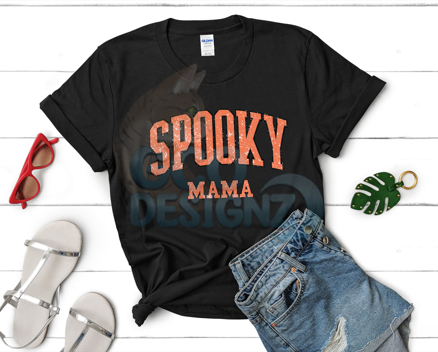 Spooky Mama Distressed