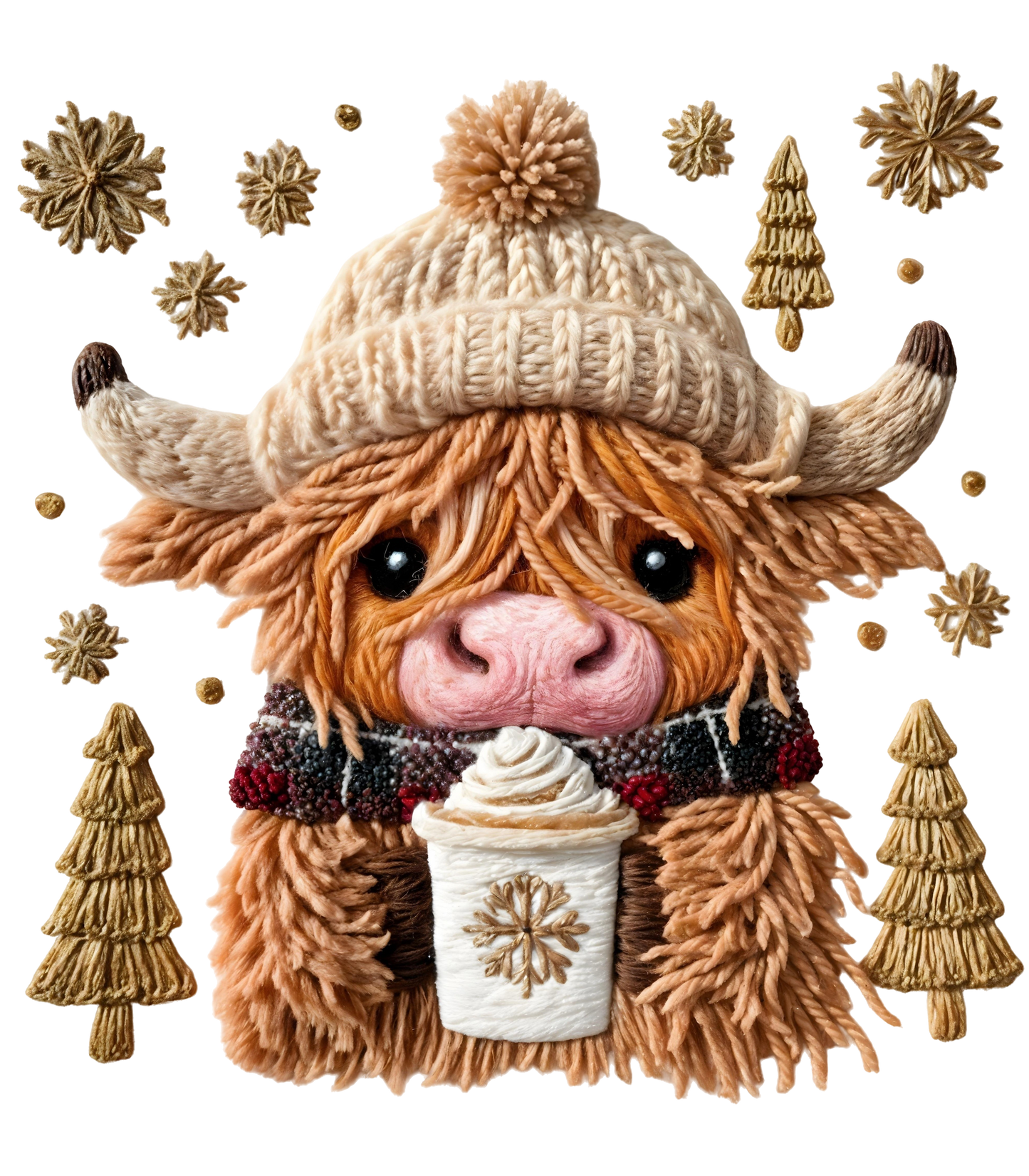 Knitted Highland Coffee