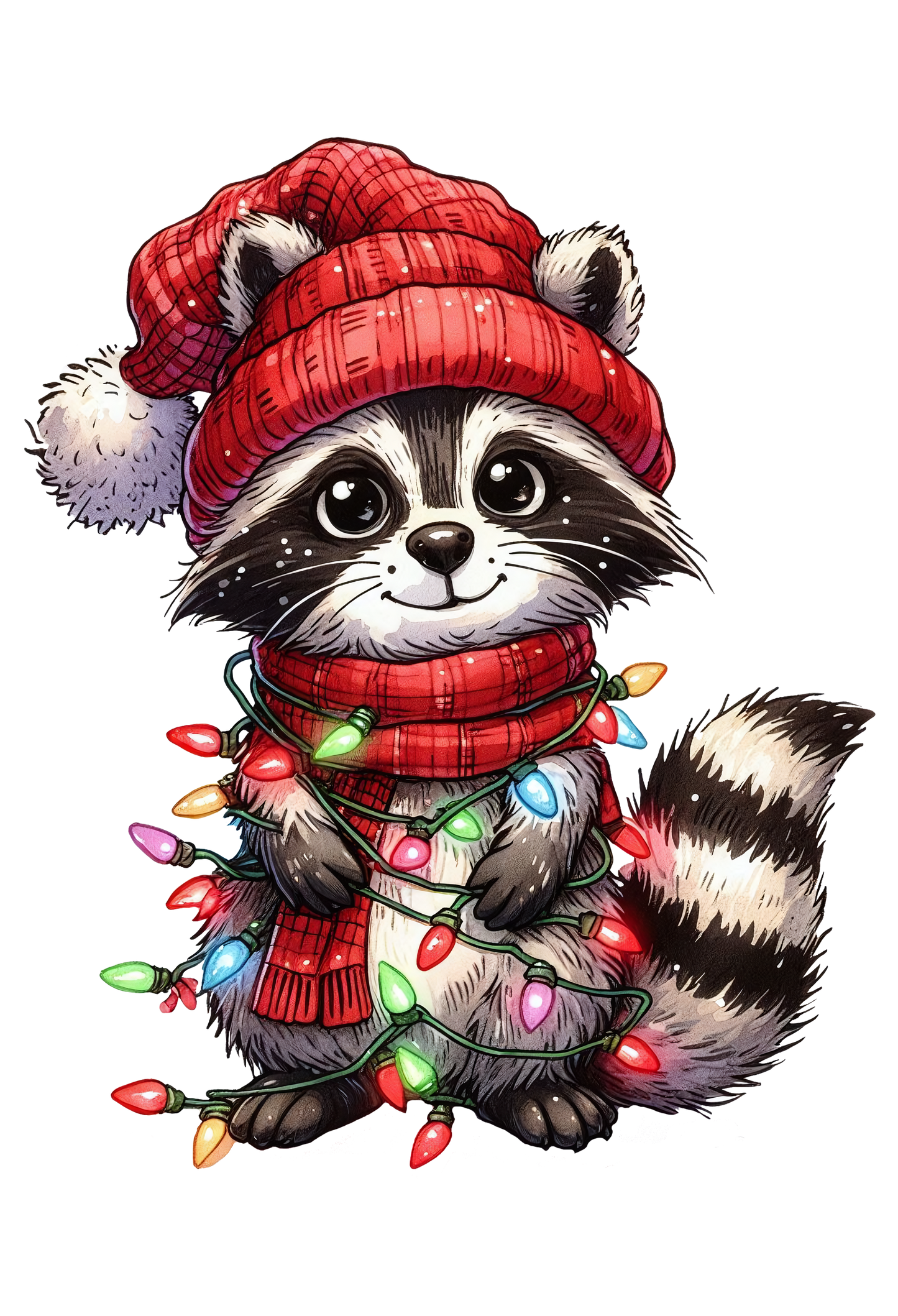 Christmas Raccoon