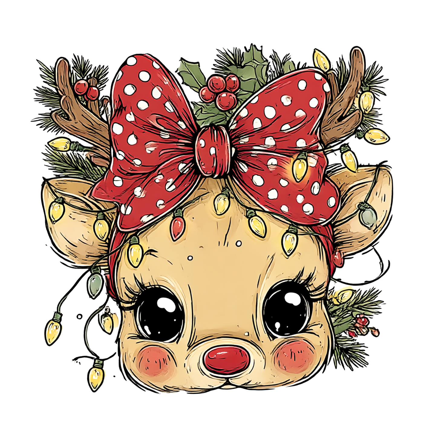 Reindeer w/ Bow