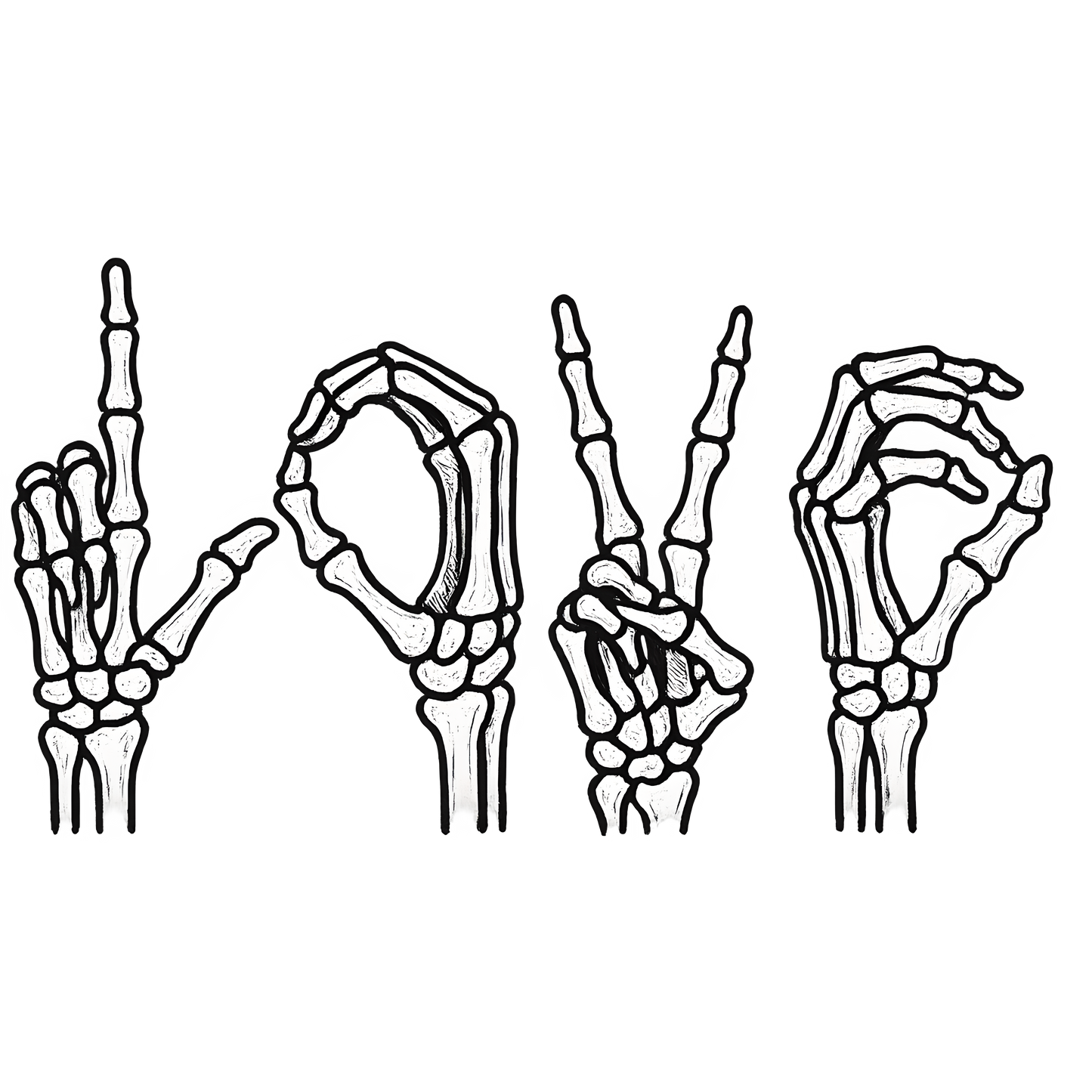 Skeleton LOVE