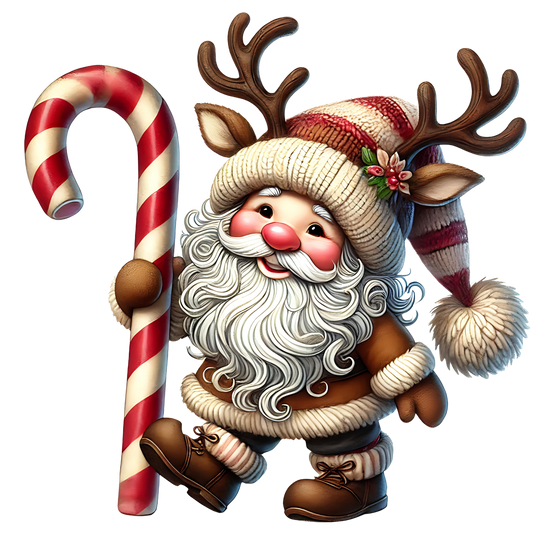 Candy Cane Gnome