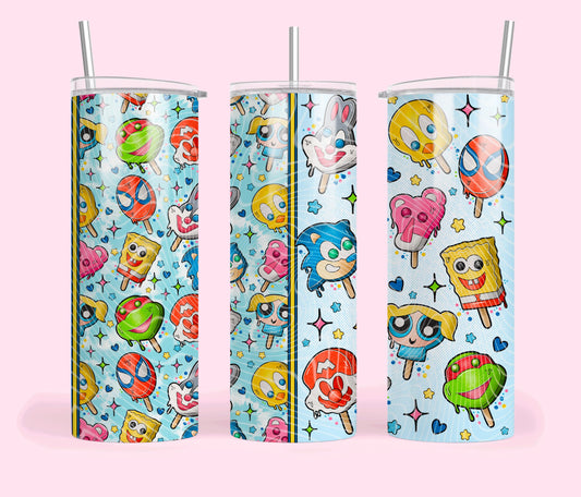 Cartoon popsicle Tumbler