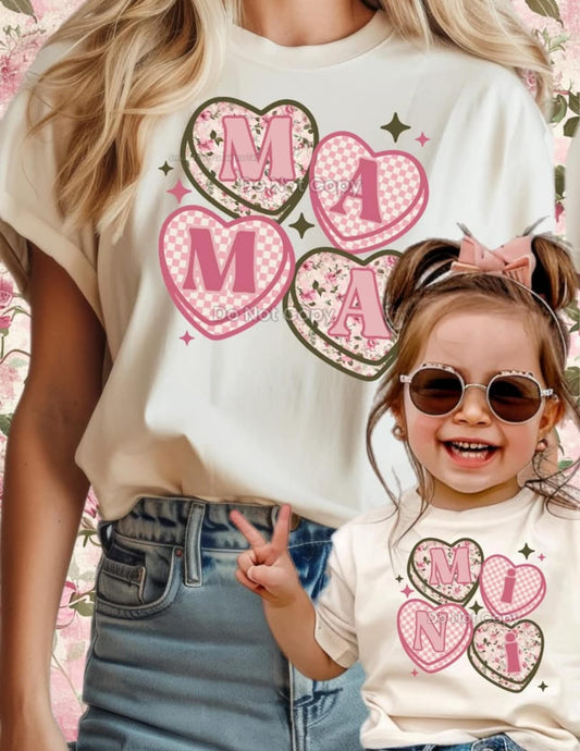 Mama & Mini Convo Hearts