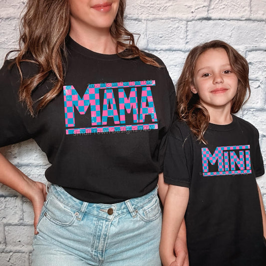 Mama & Mini Checkered