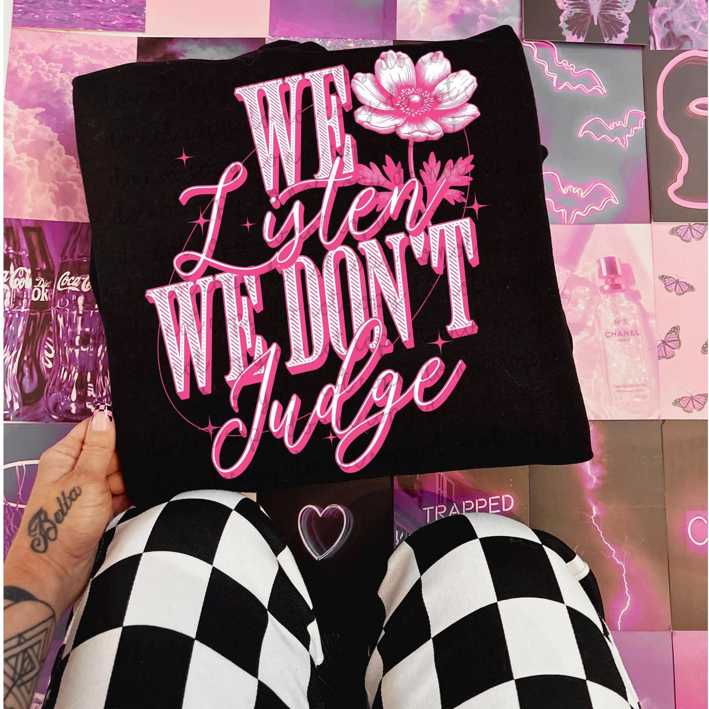 Listen & Don't Judge Pink