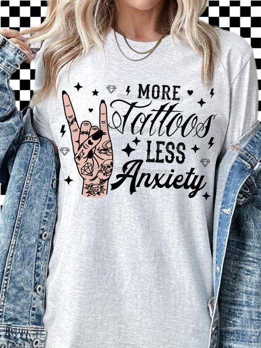 More Tattoos Less Anxiety
