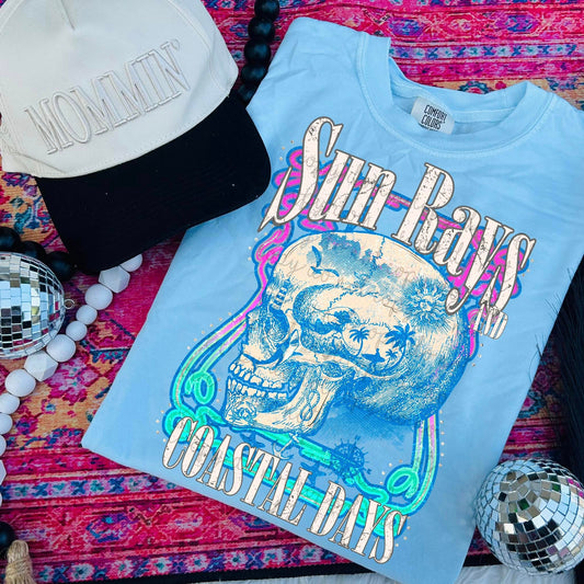Sun Rays Skull