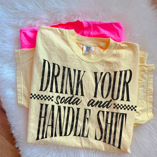 Drink your soda