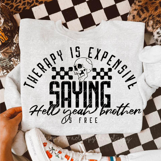 Therapy is expensive