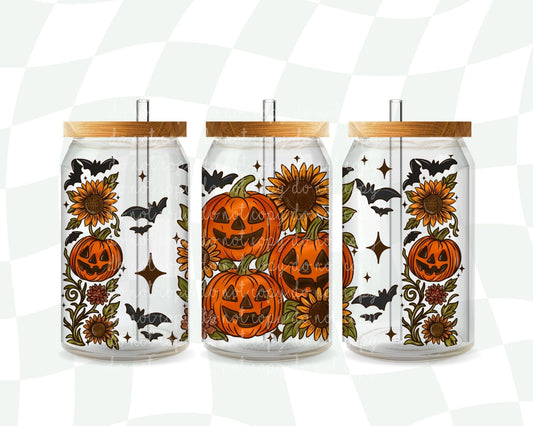 Sunflower & Pumpkins UVDTF