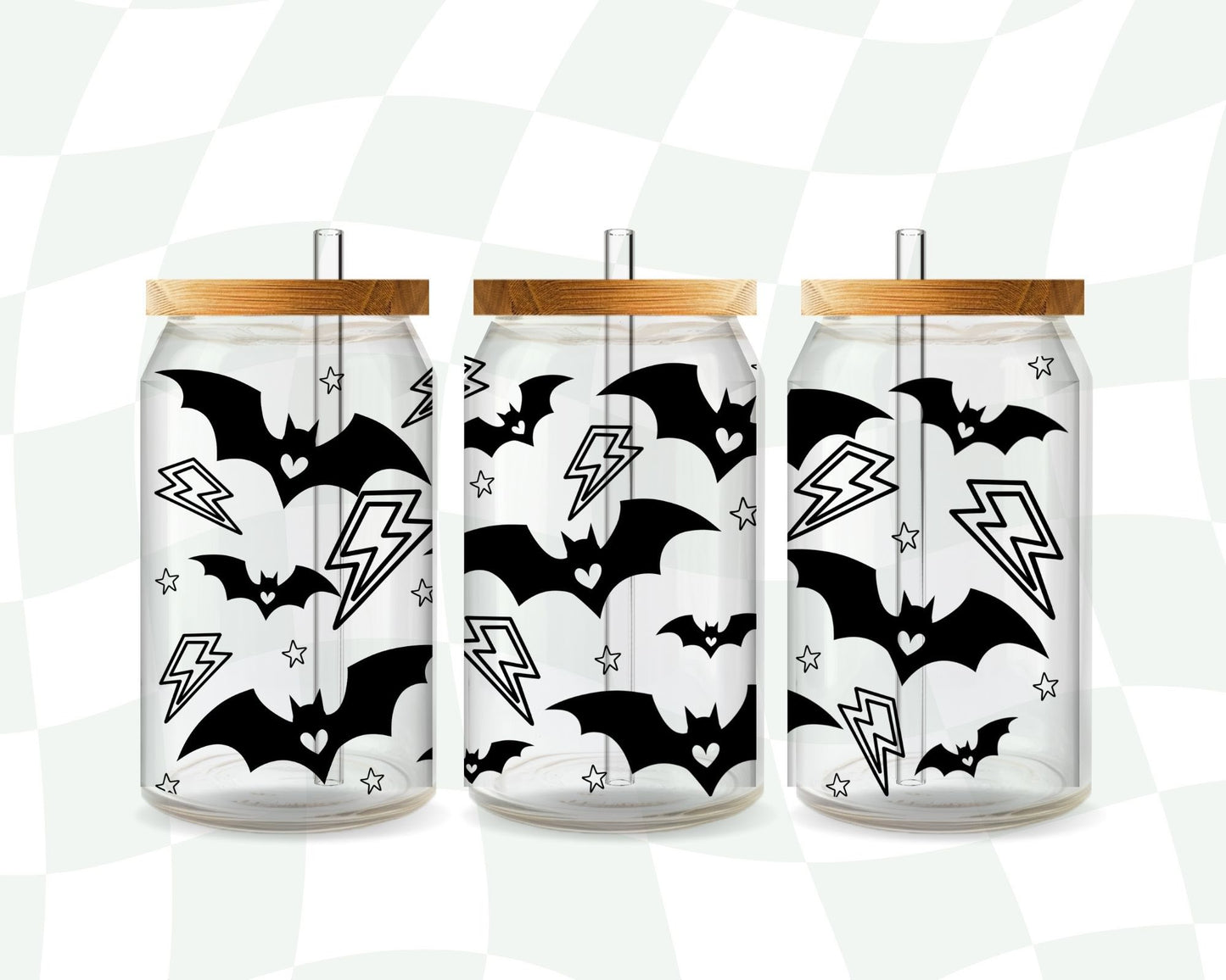 Bats & Hearts UVDTF