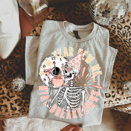 New Year New Me Skeleton