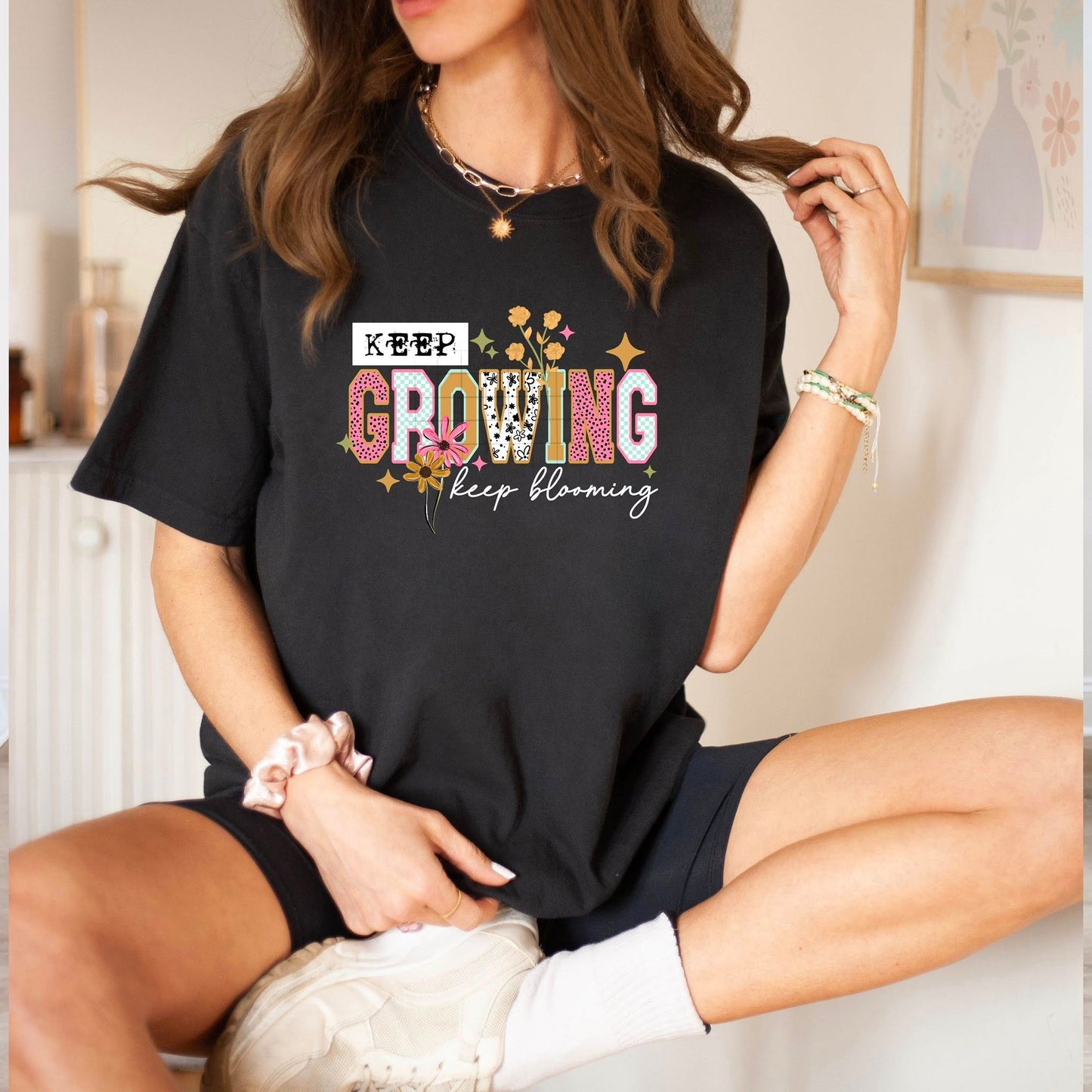 Keep Growing & Blooming (W)