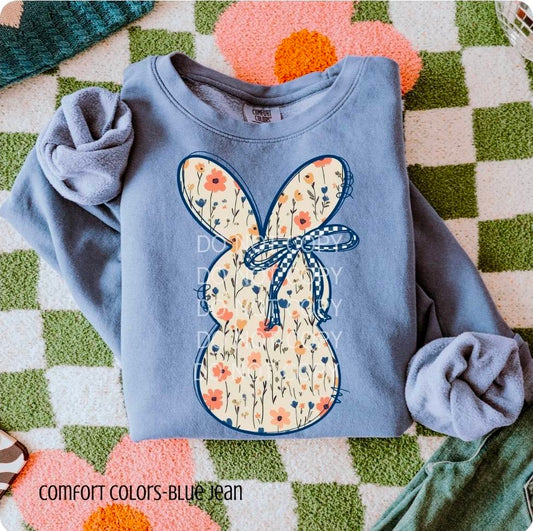 Floral Bunny (Light)