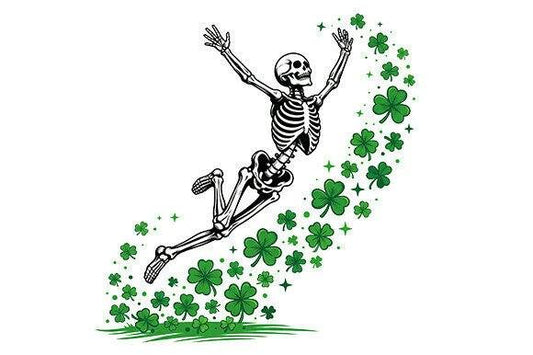 Skeleton Shamrocks