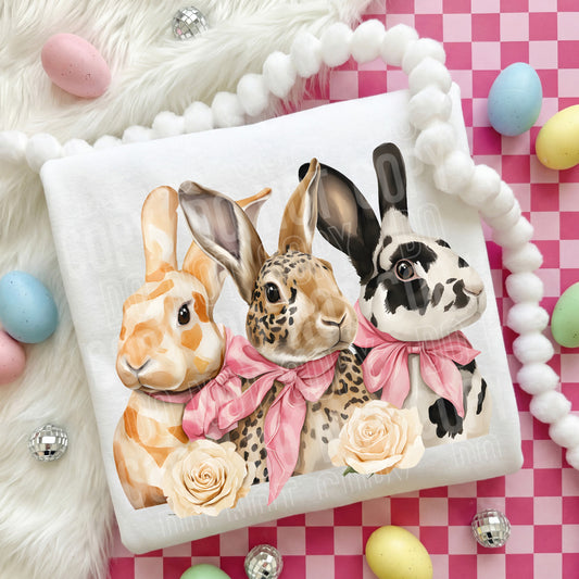 Spring Bunny Trio