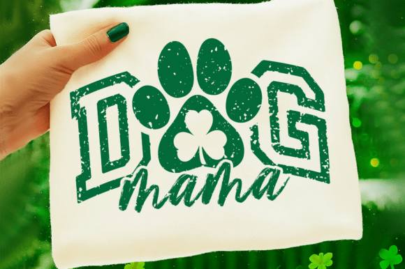 Dog Mama Shamrock