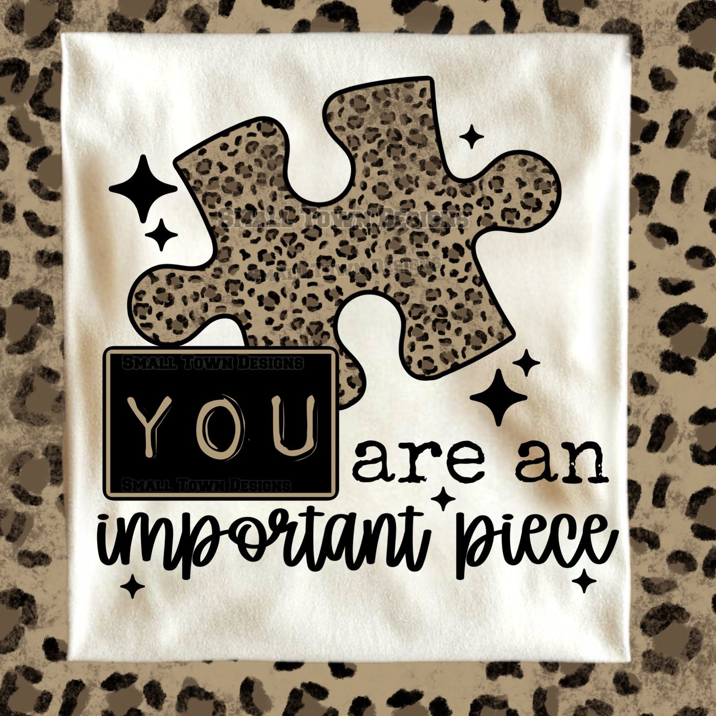 You Are an Important Piece (Leopard)