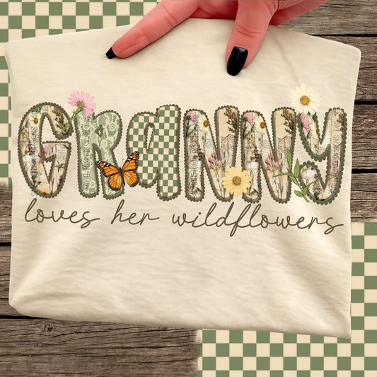 Granny Loves Her Wildflowers