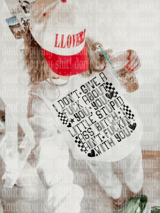 I Don't Give a F*ck (B)