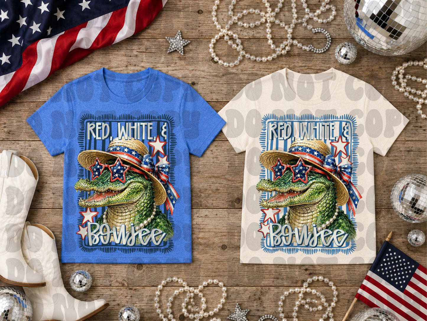 Red White & Boujee Gator