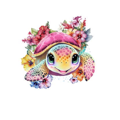 Pink Sea Turtle
