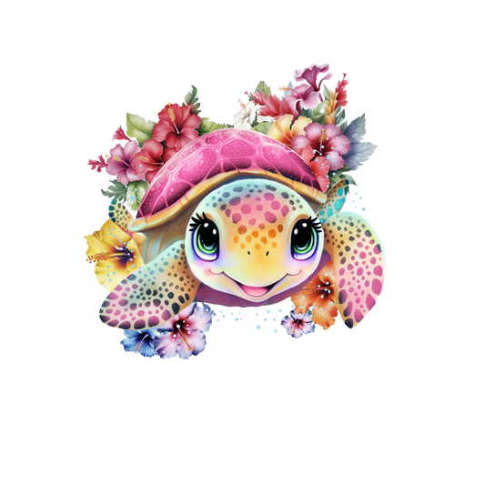 Pink Sea Turtle