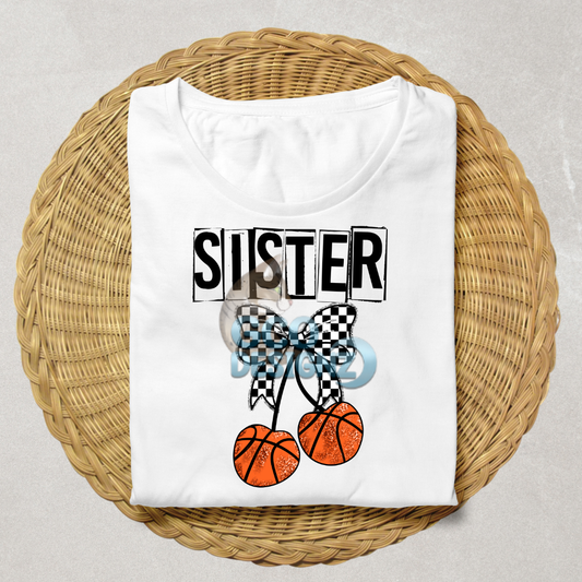 Basketball Cherries Sister