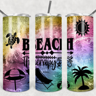 Beach Sublimation Tumbler