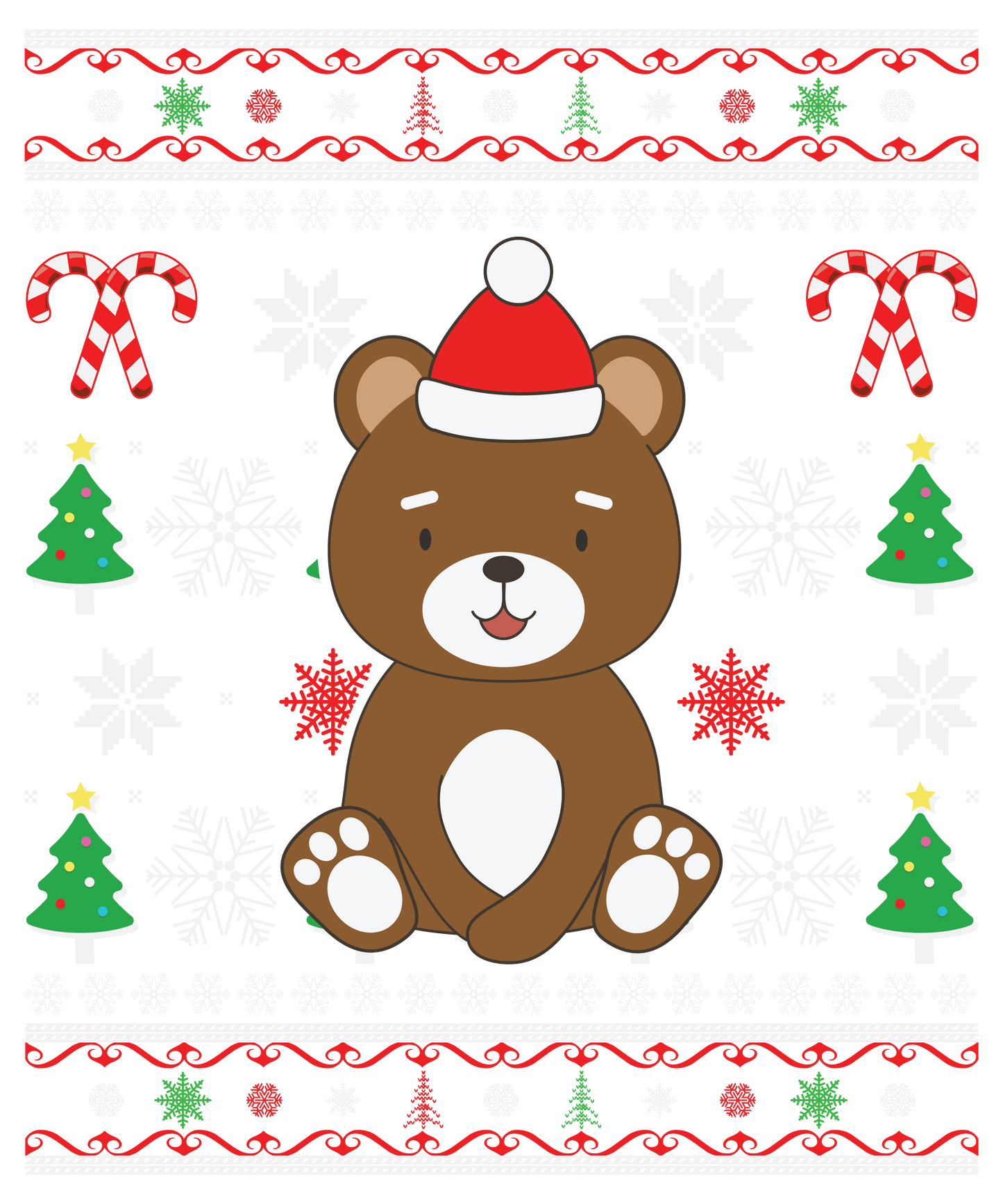 Bear Ugly Christmas Sweater