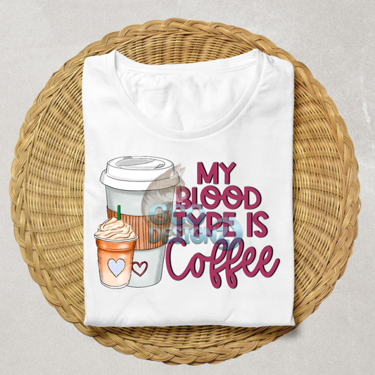 Blood Type Coffee