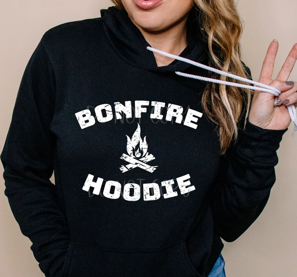 Bonfire Hoodie Decal