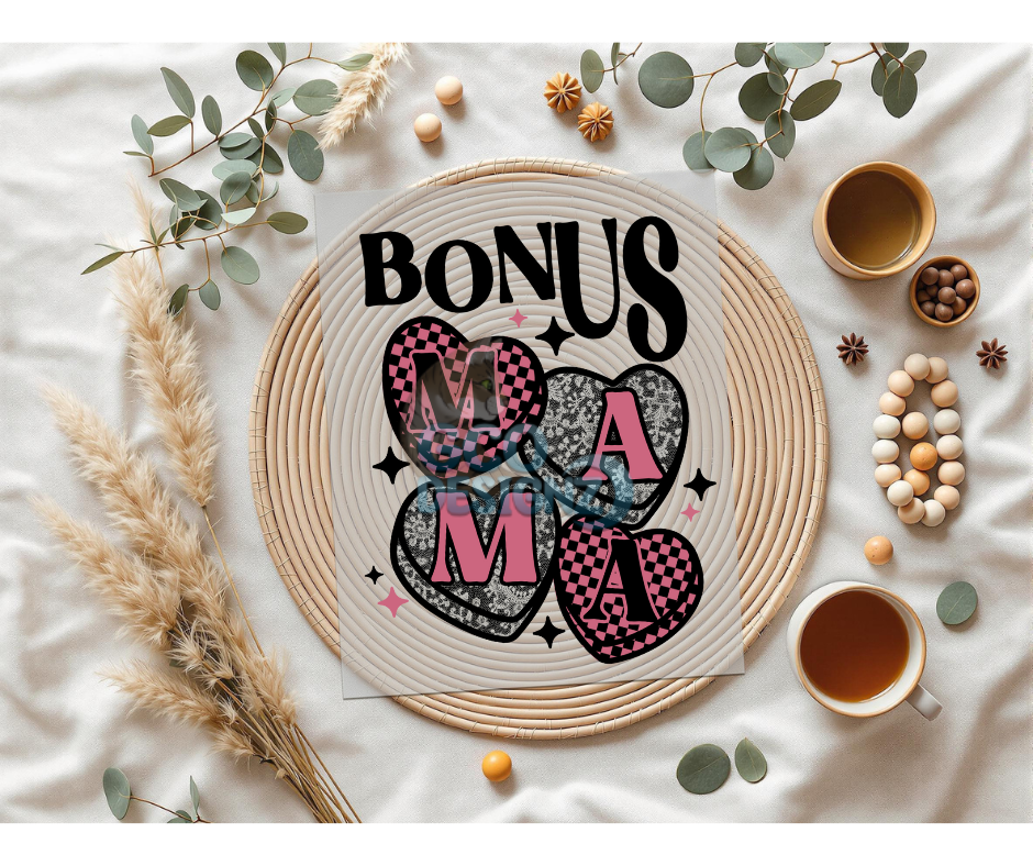 Bonus Mama Checkered Hearts