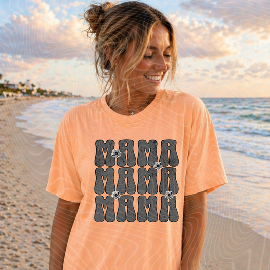 Mama Distressed Floral